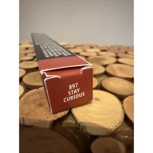 Mac Powder Kiss Velvet Blur Slim Stick Lipstick ~‎ 897 Stay Curious ~ .07 oz ~